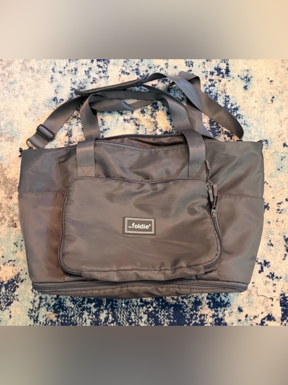The Foldie Travel Carry On Bag Gray